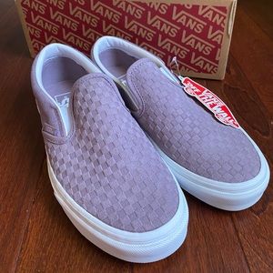 Vans Classic Slide on Checkered Sueded